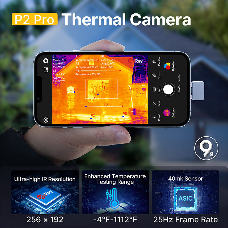 infiRay P2 Pro Thermal Camera – iPad Rehab Microsoldering