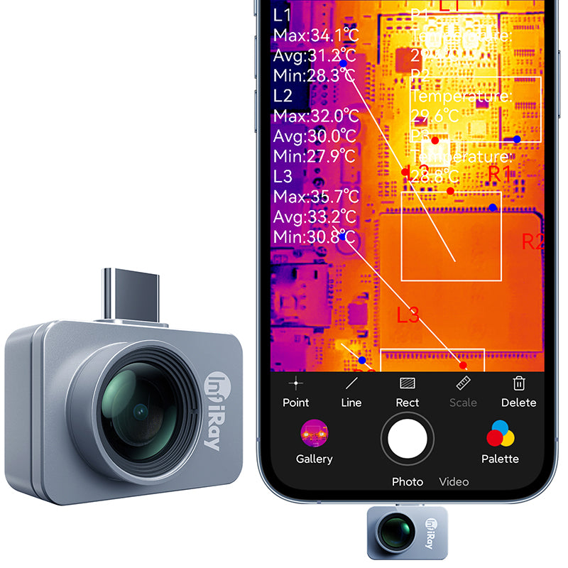 infiRay P2 Pro Thermal Camera – iPad Rehab Microsoldering
