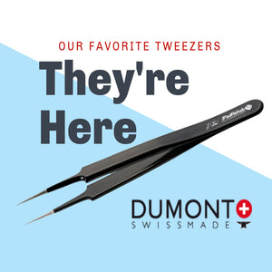 iPad Rehab Custom Made Dumont Tweezers