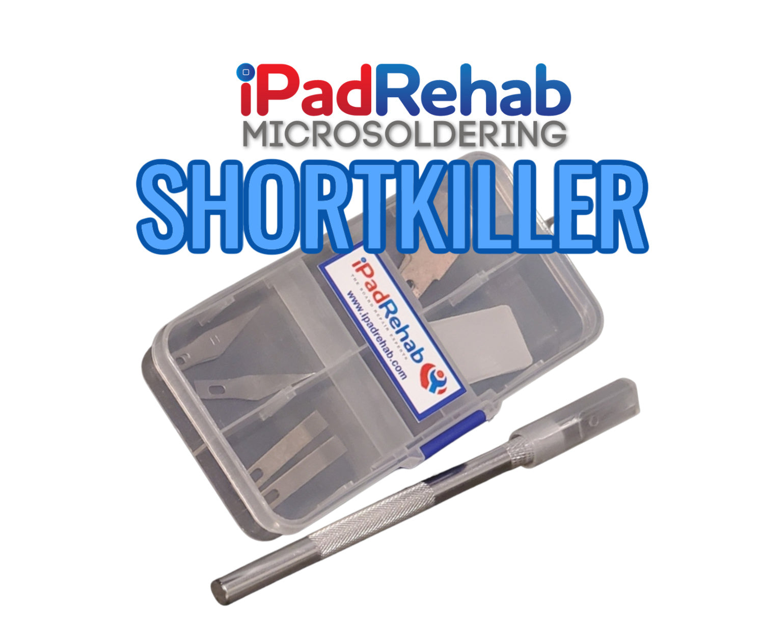 The iPad Rehab Short Killer and Reballing Blade Set