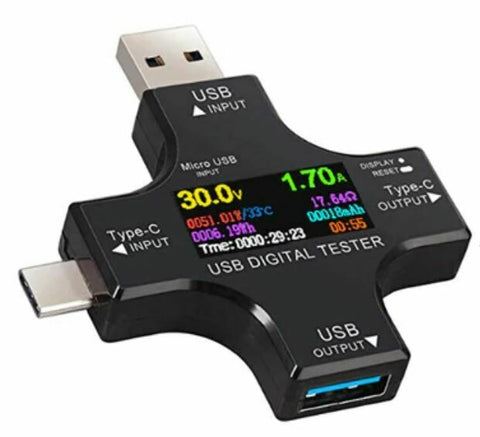 USB/ USB-c Tester Ammeter and More